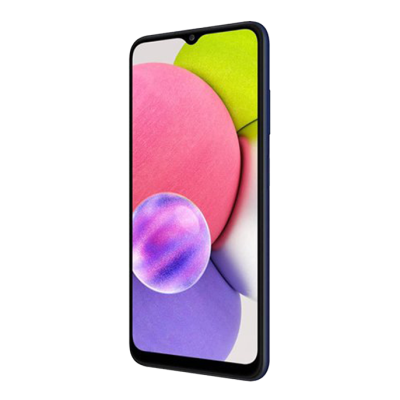 گوشی a03s سامسونگ Samsung Galaxy از زاویه بغل